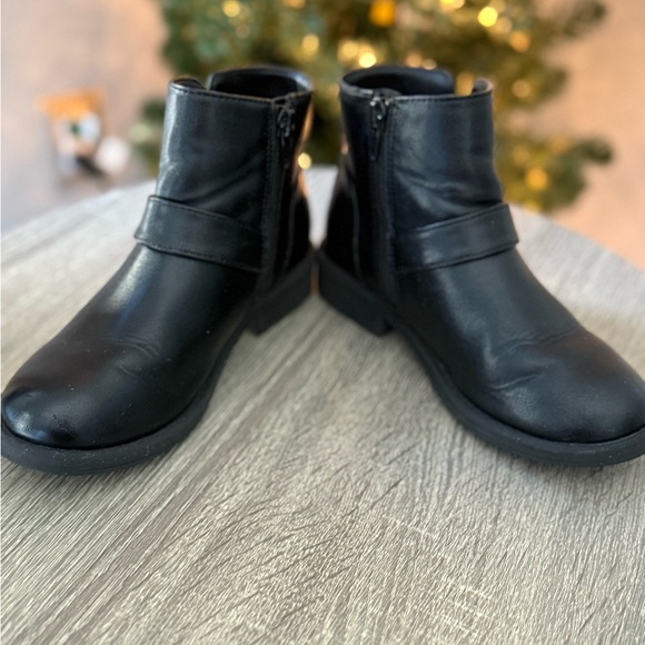 2 Pair - Girls Black Boots - Art Class - Size 1 - Picture 6 of 8